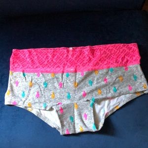 NWT PINK Victoria Secret Boyshort